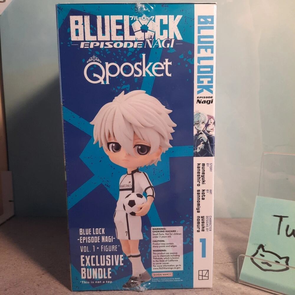 📚 Blue Lock: Episode Nagi 1 + Exclusive Q Posket Figure Kodansha 9798888773727